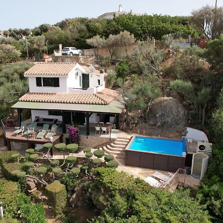 Villetta With Heated Pool And Panoramic View Torre delle Stelle Eksteriør bilde