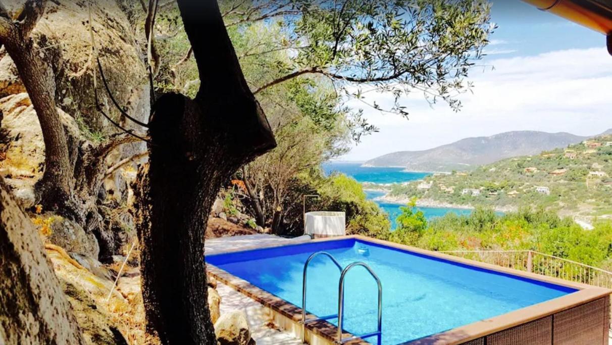 Villetta With Heated Pool And Panoramic View Torre delle Stelle Eksteriør bilde