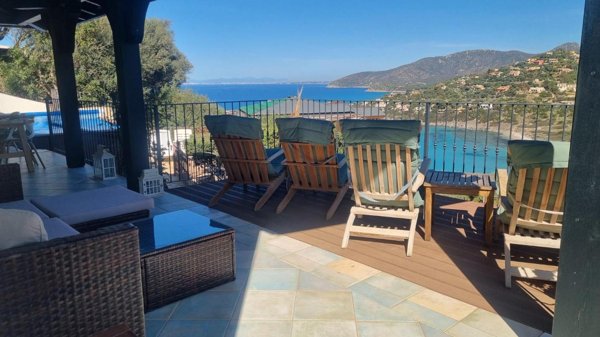 Villetta With Heated Pool And Panoramic View Torre delle Stelle Eksteriør bilde